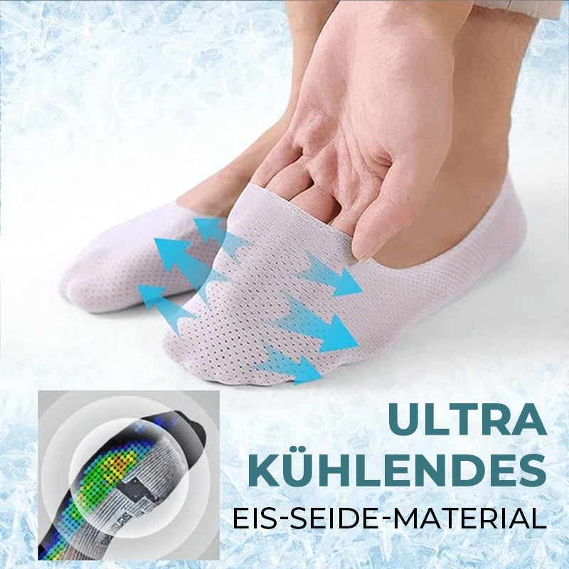 Atmungsaktive Socken aus Eisseide（Kaufen Sie mehr und sparen Sie mehr）