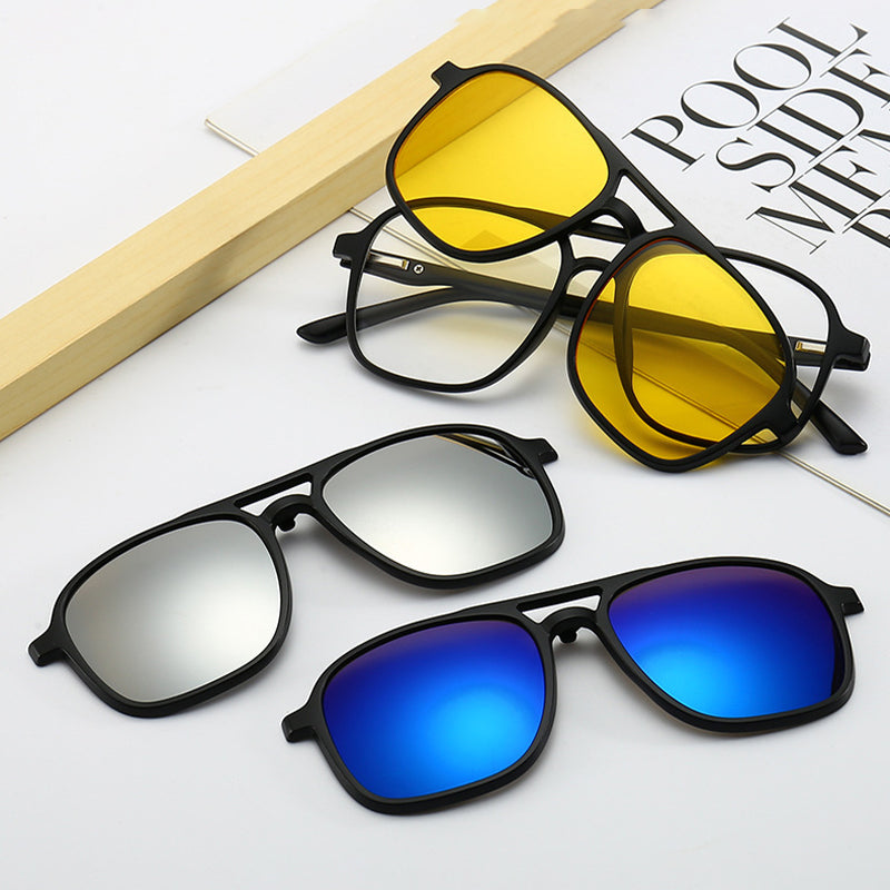 3 in 1 Magnetisch polarisierte Sonnenbrille
