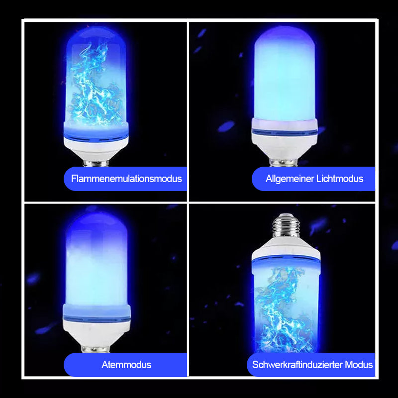 LED-Flammen-Glühbirne mit Gravitationssensor-Effekt