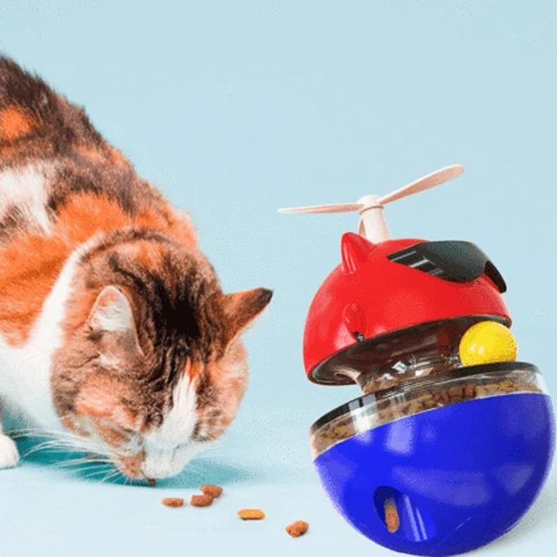 Katzen Laser-Spielzeug zur Lebensmittelausgabe
