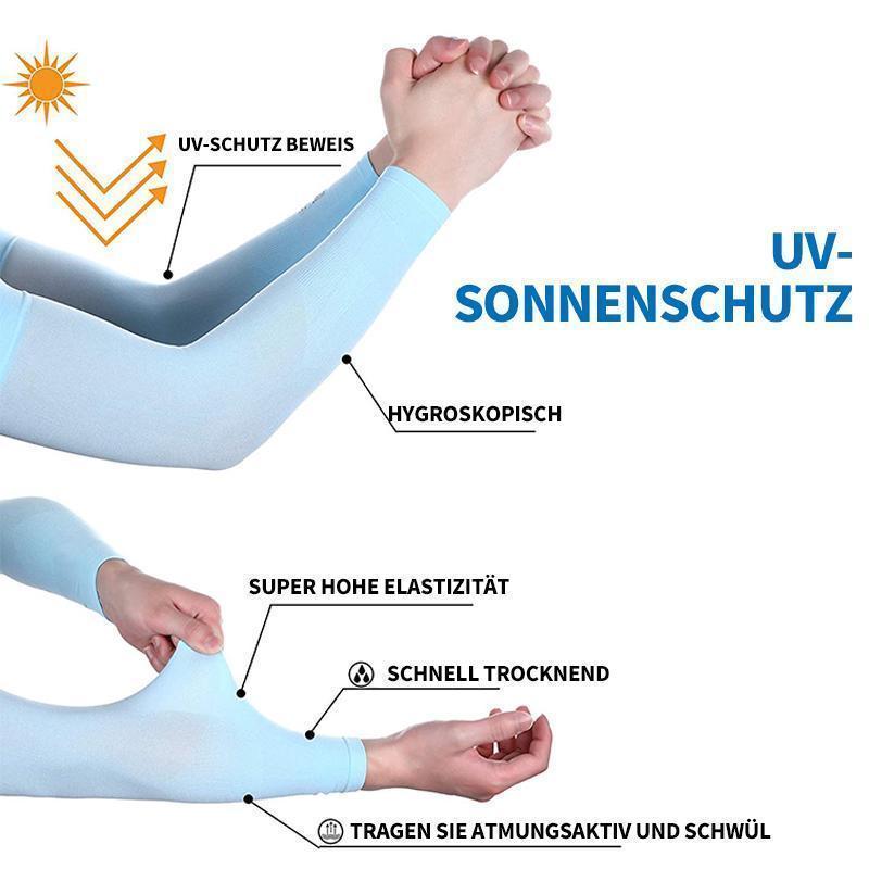 Unisex-Armmanschetten UV-Sonnenschutz Kühlmanschetten für das Fahren beim Joggen Golfen Reiten Outdoor-Aktivitäten