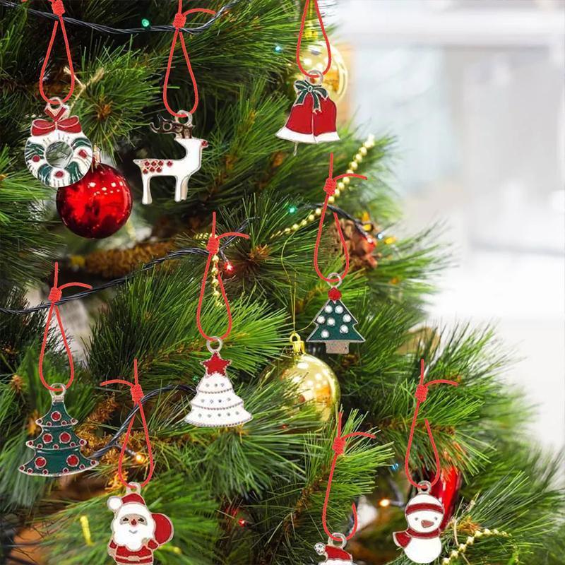 2021 Weihnachten 24 Tage Countdown Kalender Anhänger Blind Box