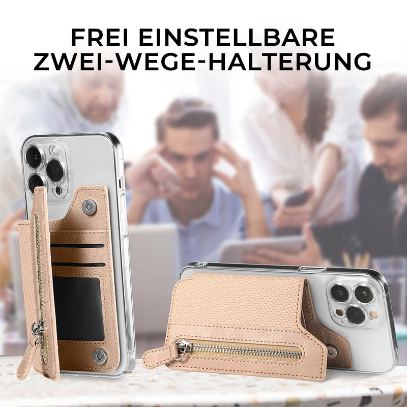 Multifunktionaler selbstklebender Handy-Geldbörsen-Kartenhalter