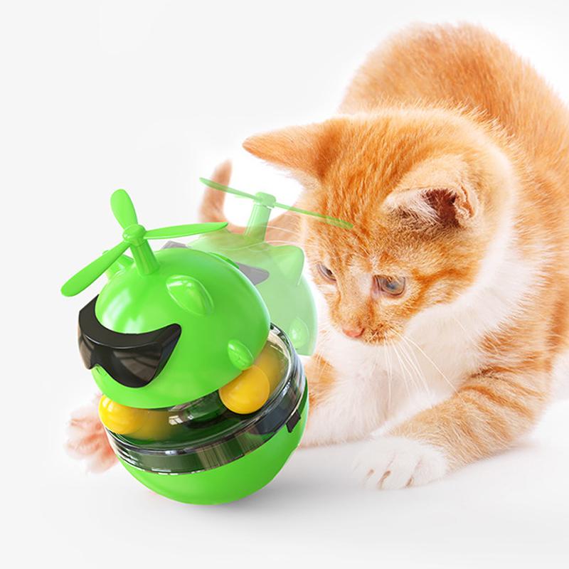 Katzen Laser-Spielzeug zur Lebensmittelausgabe