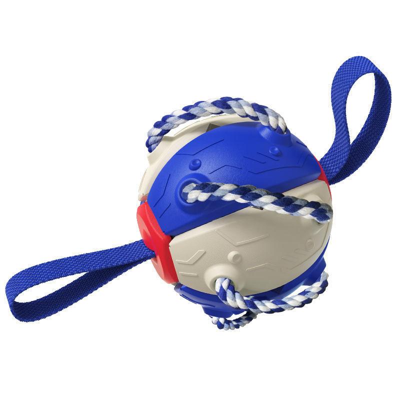 Engeliebe Bissfestes Hundespielzeug Frisbeefußball