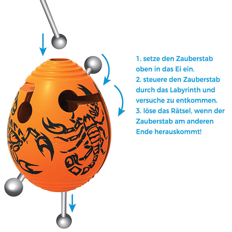 🥚🥚Intelligentes Ei-Raumkapsel-Puzzle