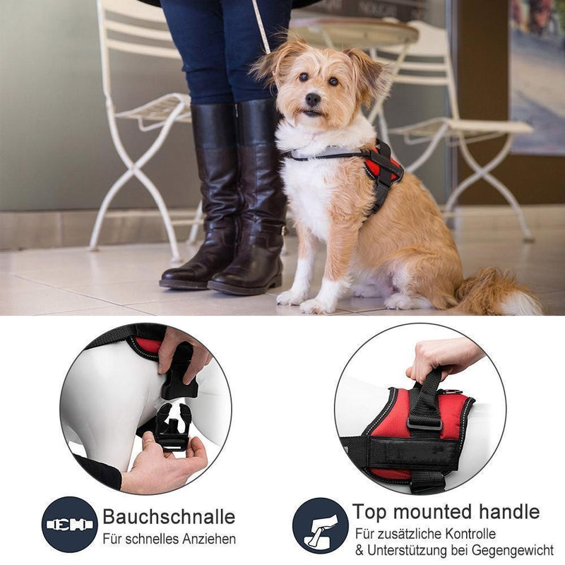 Reflektierendes All-in-One Anti-Zug-Hundegeschirr