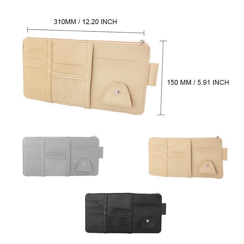 Alle-in-Ein Auto Sonnenblende Organizer Tasche