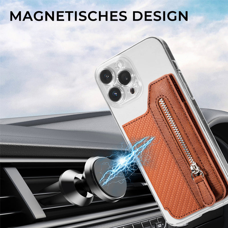 Multifunktionaler selbstklebender Handy-Geldbörsen-Kartenhalter