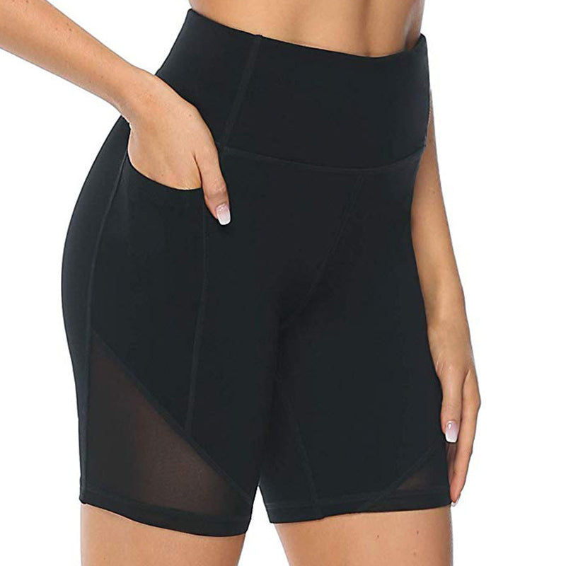 Damen Schnell trocknende Shorts mit zwei Taschen