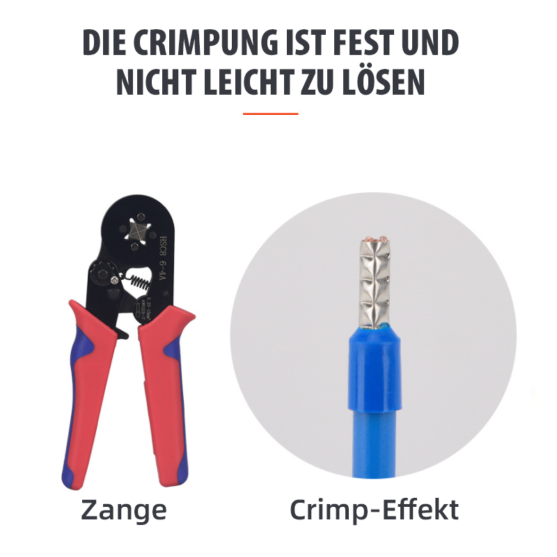 Ratschendraht-Crimp Werkzeug-Set