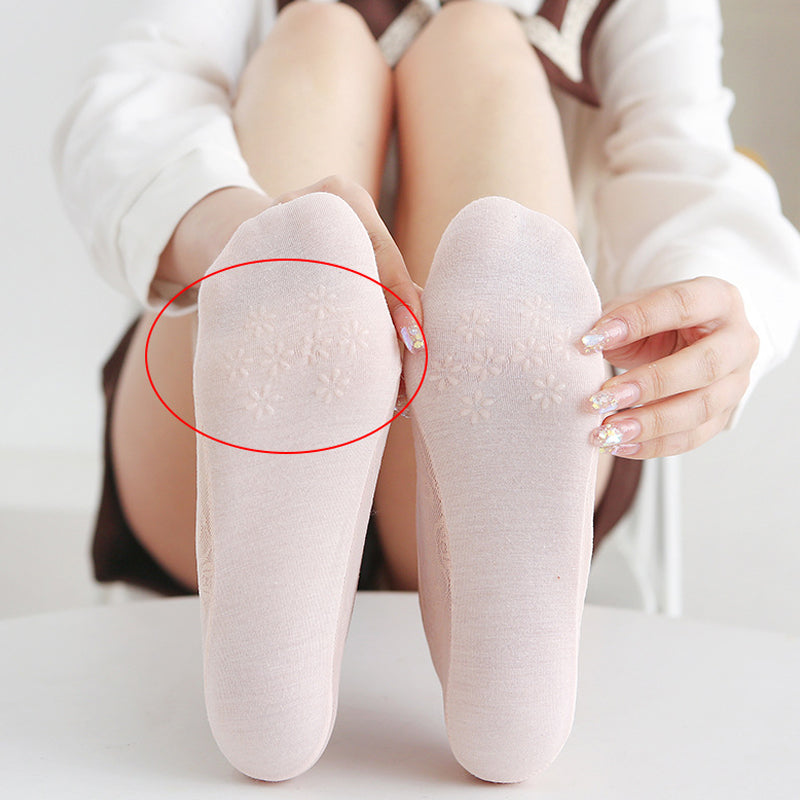 Spitzenlose Einlegesocken für Frauen