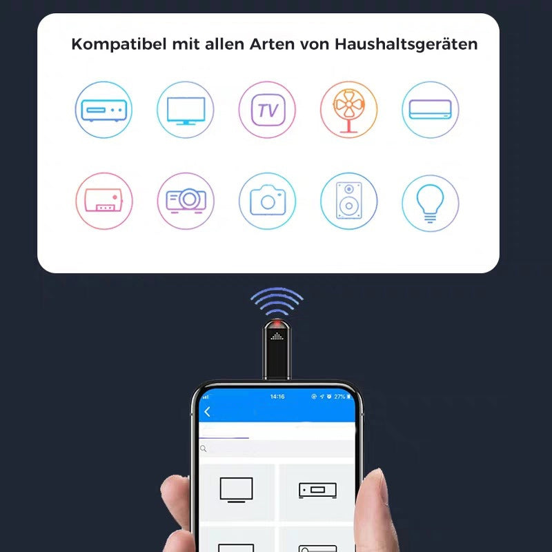 Kapsel Handy Fernbedienung