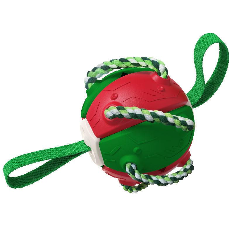 Engeliebe Bissfestes Hundespielzeug Frisbeefußball