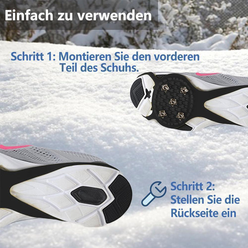 Engeliebe Universal Schneeschuh Spikes rutschfeste Schuhe Abdeckung