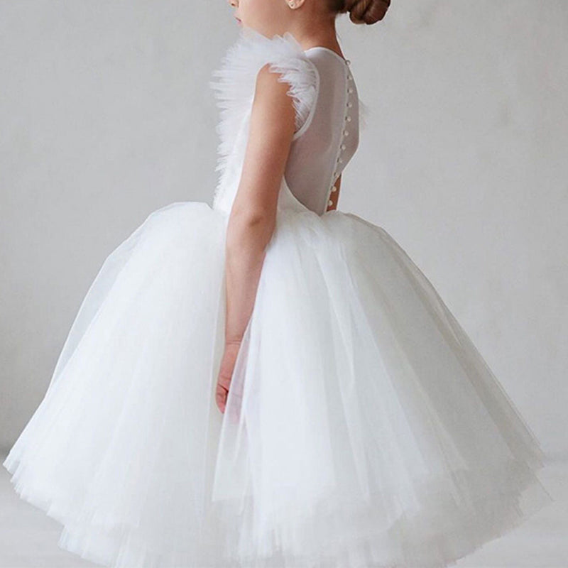 Prinzessin Tutu-Kleid mit fliegenden Ärmeln