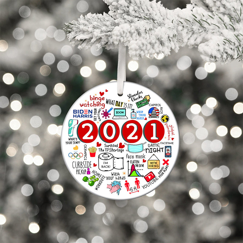 2021 Weihnachtsbaumschmuck