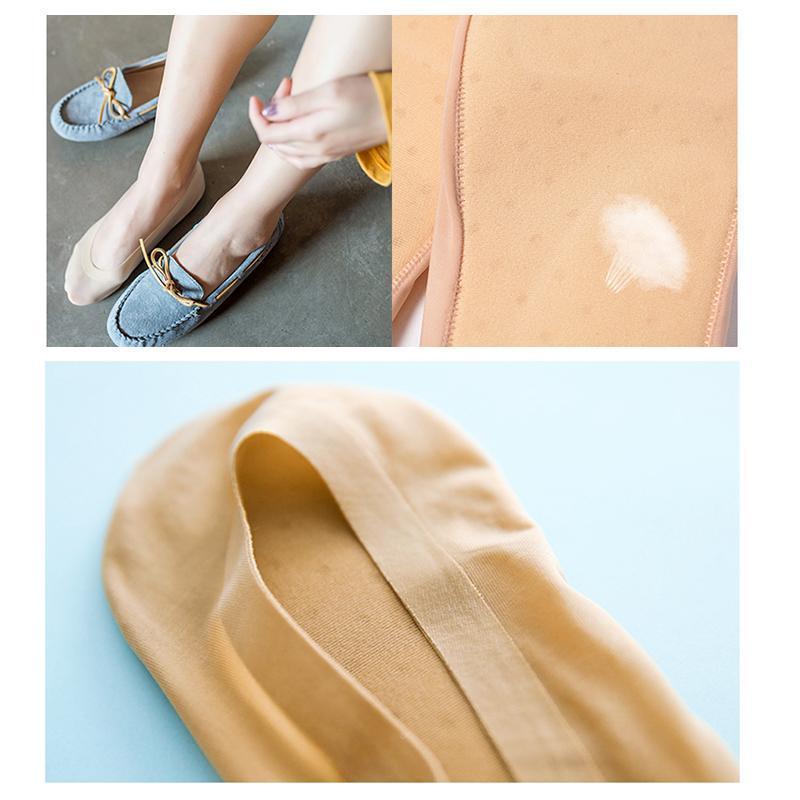 Invisible 3D Fußmassage gepolsterte Socken
