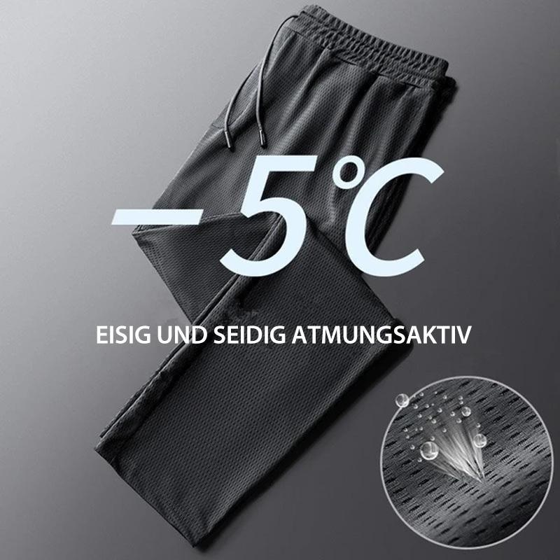 Engeliebe Männer Eisseide Fitness Elastische Yoga Hose