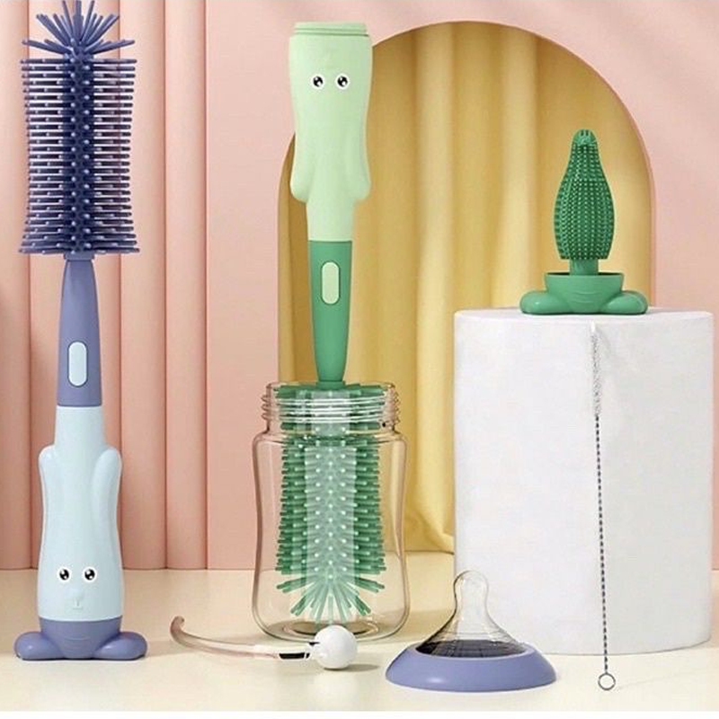 Silikon Babyflaschen Bürsten Set