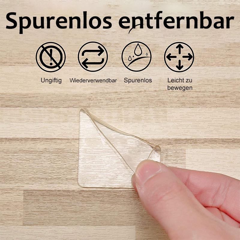 60 PCS wiederverwendbares wasserdichtes doppelseitiges Klebeband
