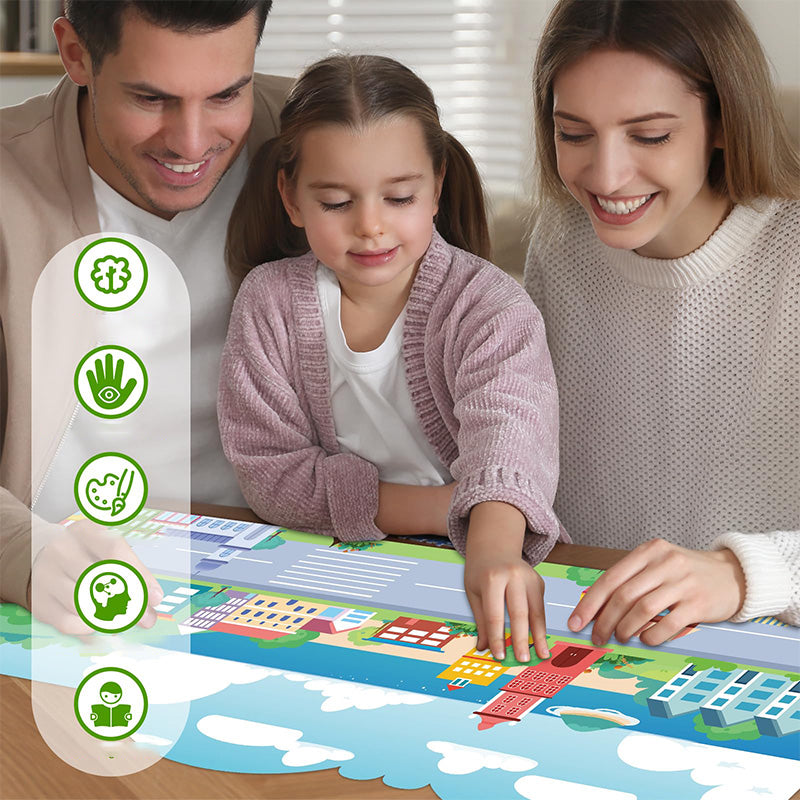 Wiederverwendbares Aufkleberbuch