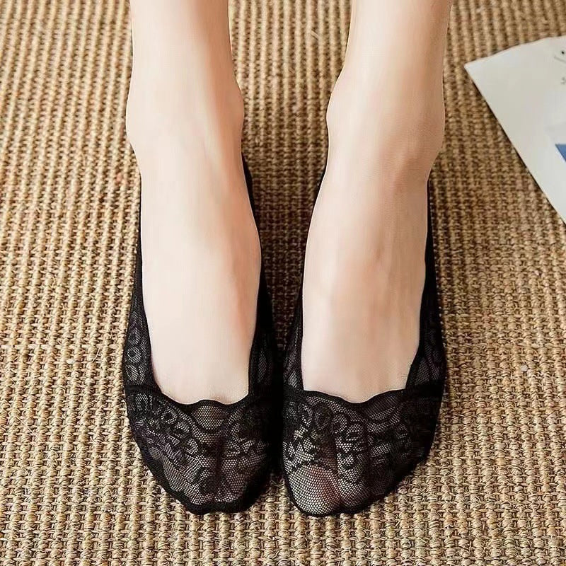 Spitzenlose Einlegesocken für Frauen