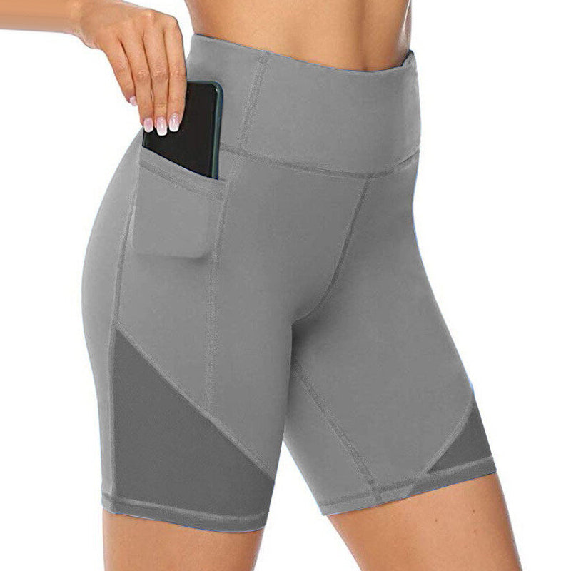 Damen Schnell trocknende Shorts mit zwei Taschen