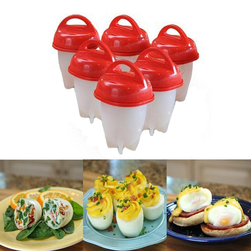 Eierkocher Eggies-Set-Formen mit Eierseparator (BPA Frei)