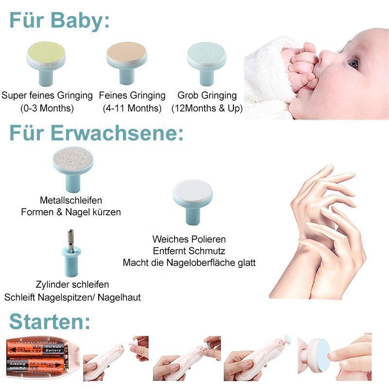 Elektrischer Nagelschleifer für Baby