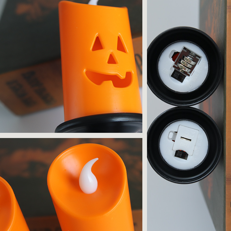 Halloween LED Kürbiskerzenlicht
