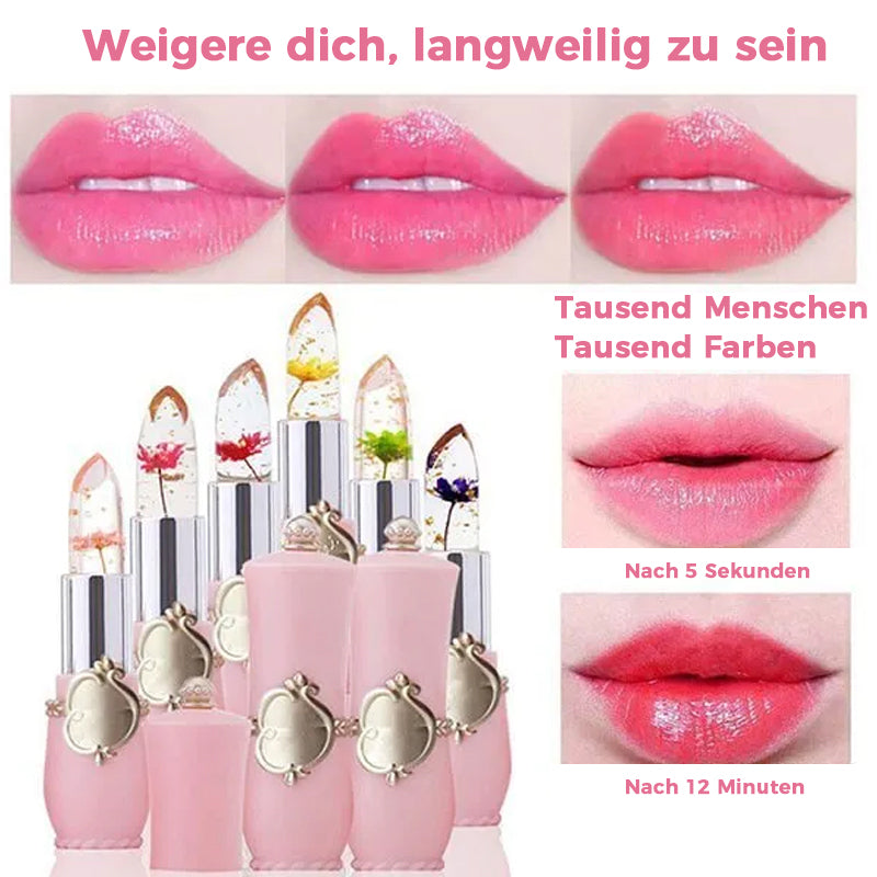 Kristall Gelee Blume Farbwechselnder Lippenstift