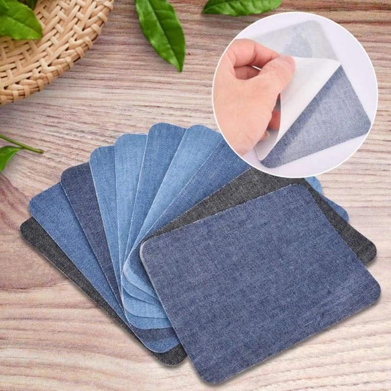 Jeans-Wiedergeburt-Flicken