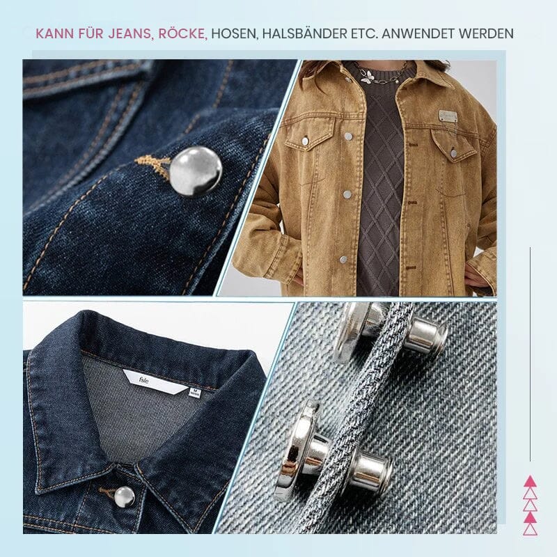 Abnehmbarer Jeansknopf Aus Metall(16PCS/SET)