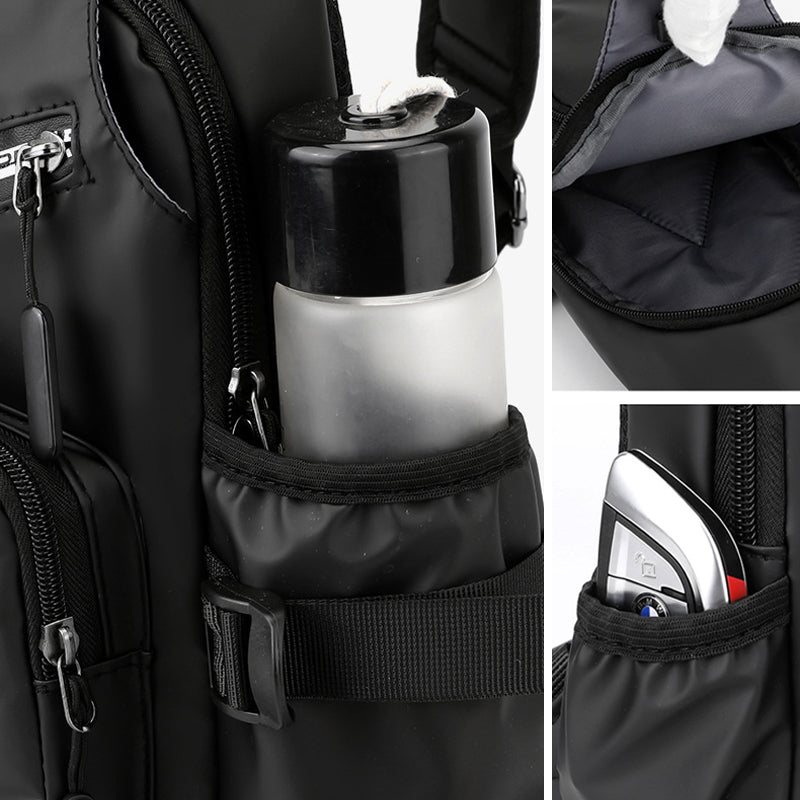 Herren Brusttasche aus Lederfolie
