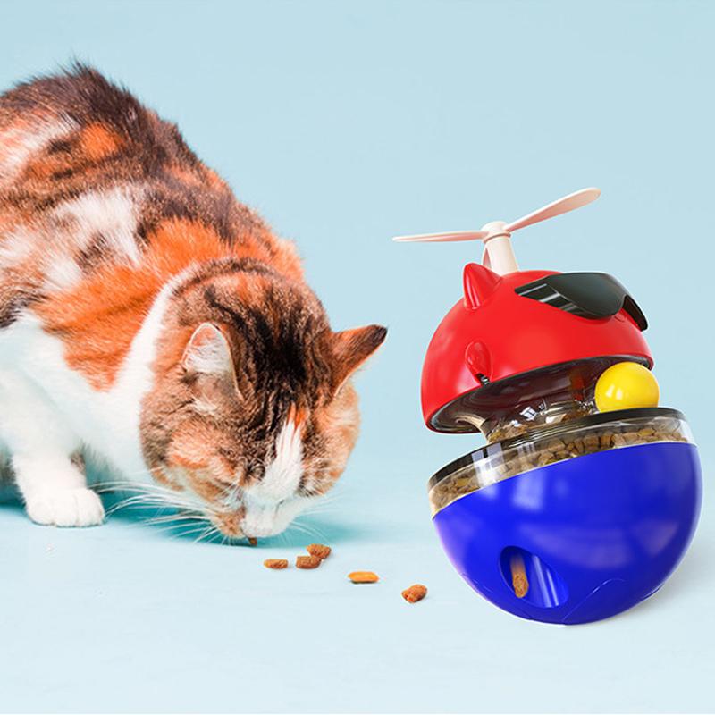 Katzen Laser-Spielzeug zur Lebensmittelausgabe