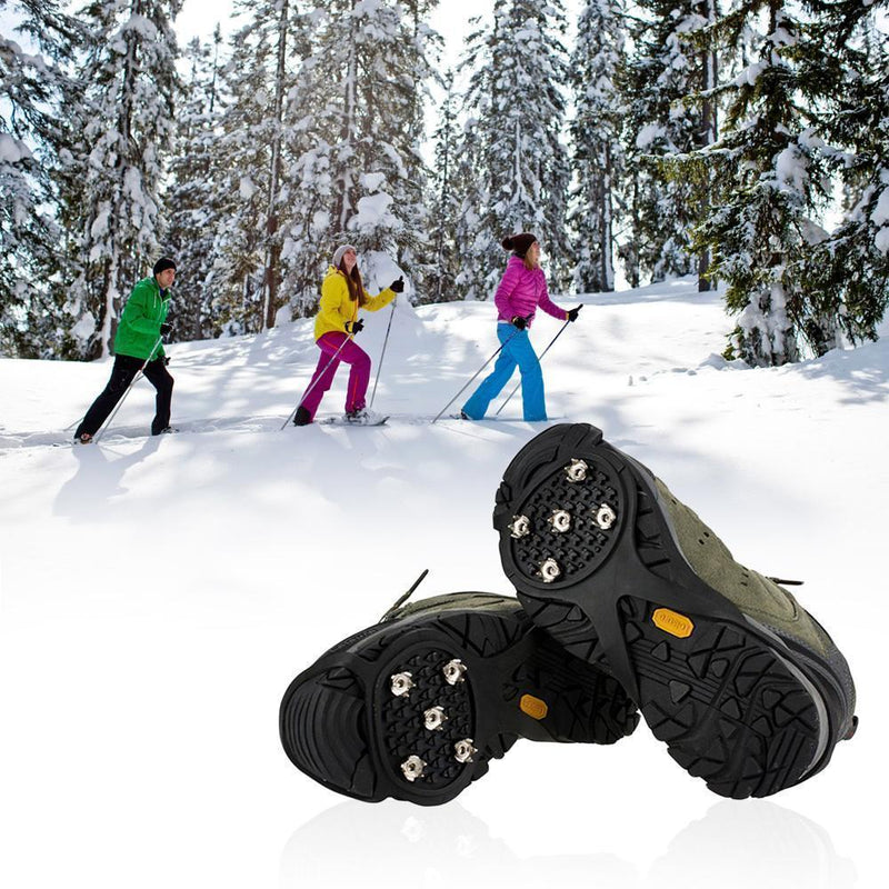 Engeliebe Universal Schneeschuh Spikes rutschfeste Schuhe Abdeckung