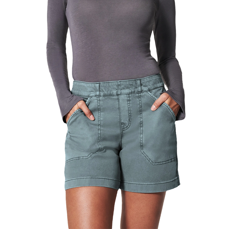 Stretch-Twill-Shorts für Damen