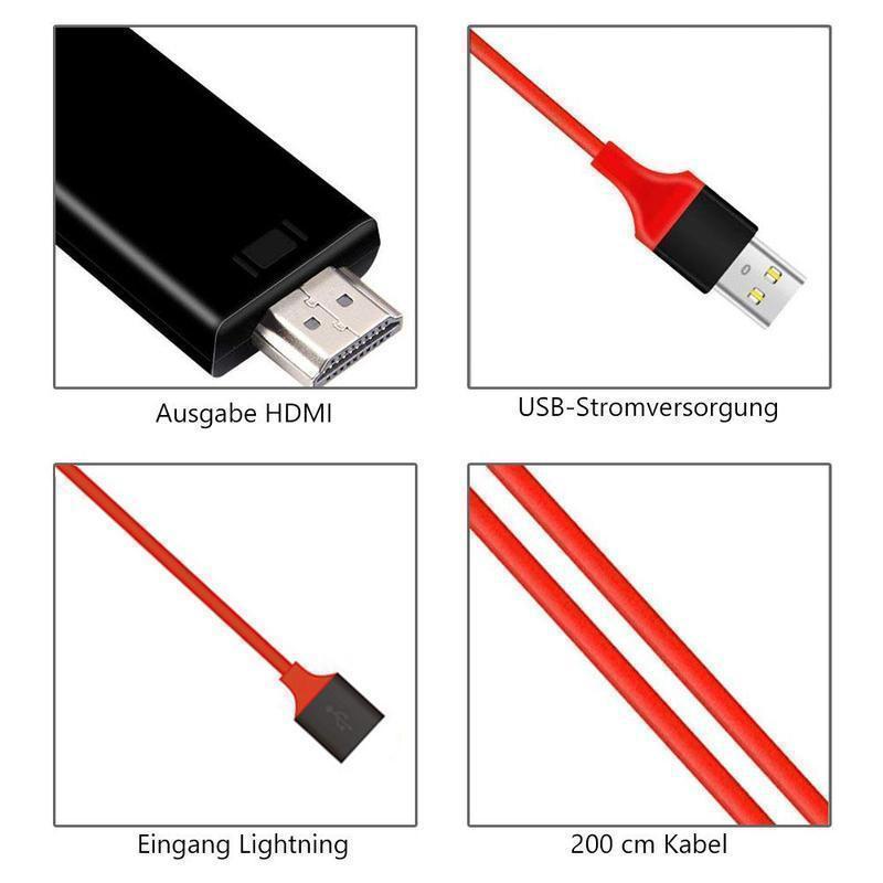 HDMI Kabel, 1080P, Transmit Audio und Video Heimkino - hallohaus