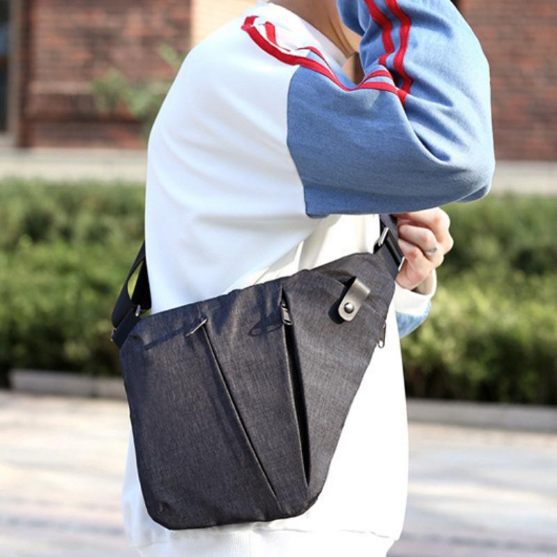 Persönliche Tasche，die kann in der Kleidung versteckt werden