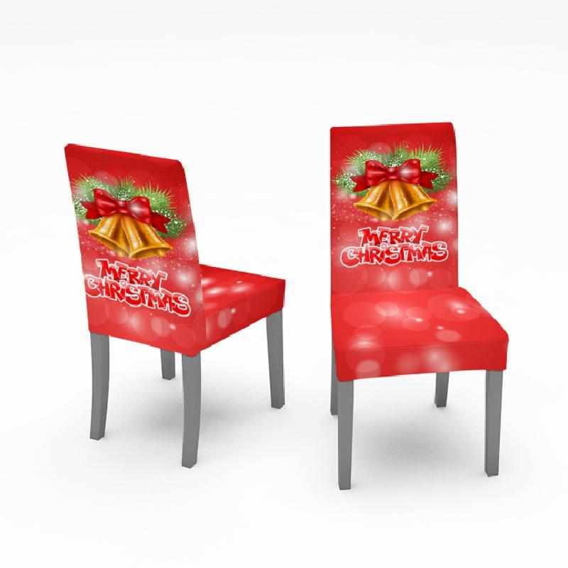 Dekoration Weihnachten Tischdecke Stuhlbezug