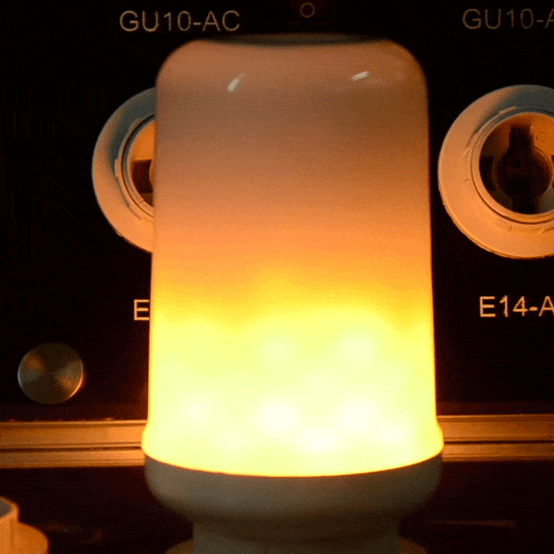 LED-Flammenlampe mit Schwerkraftsensor - hallohaus