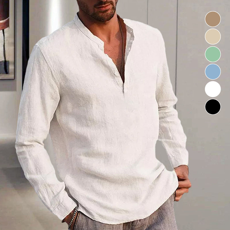 Carisma Herren Longsleeve Uni Basic langarm T-Shirt tiefer V-Ausschnitt stretch Carisma Herren Longsleeve Uni Basic langarm T-Shirt tiefer V-Ausschnitt stretch