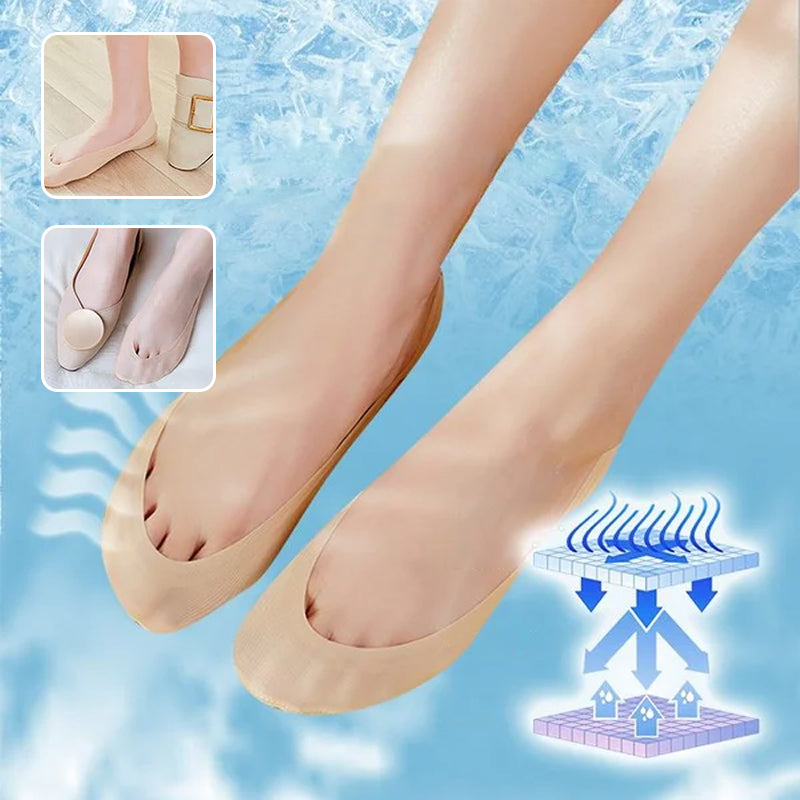 Atmungsaktive Socken aus Eisseide（Kaufen Sie mehr und sparen Sie mehr）