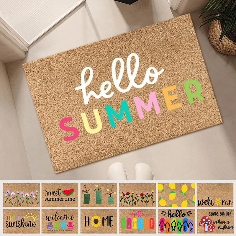 Sommer-Fußmatte