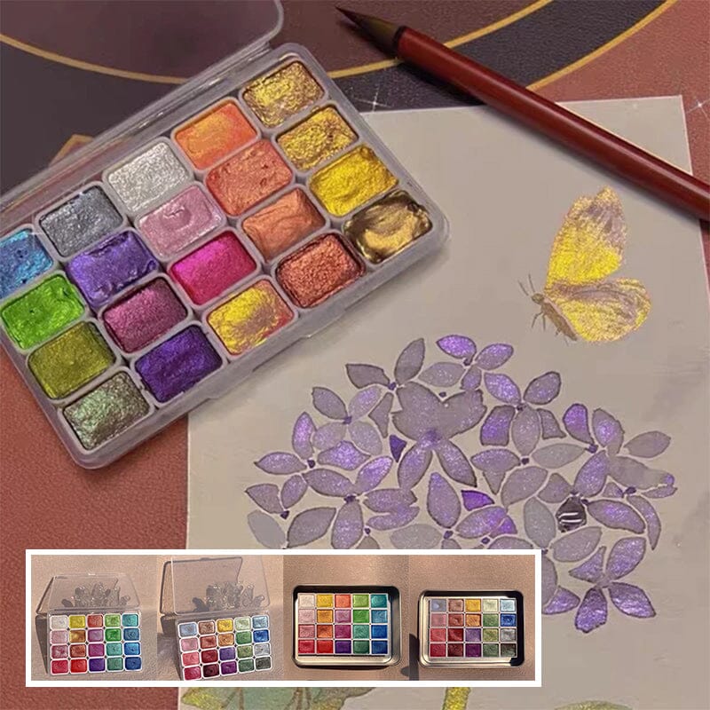220 Farben Aquarellmalerei Set