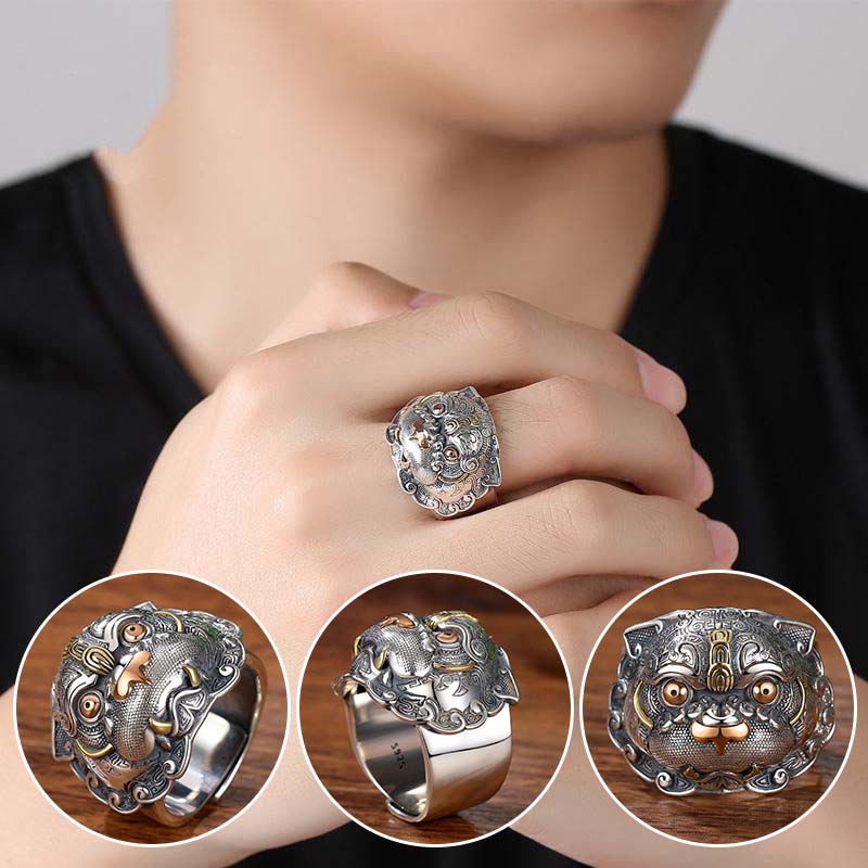 Pixiu Vintage Ring