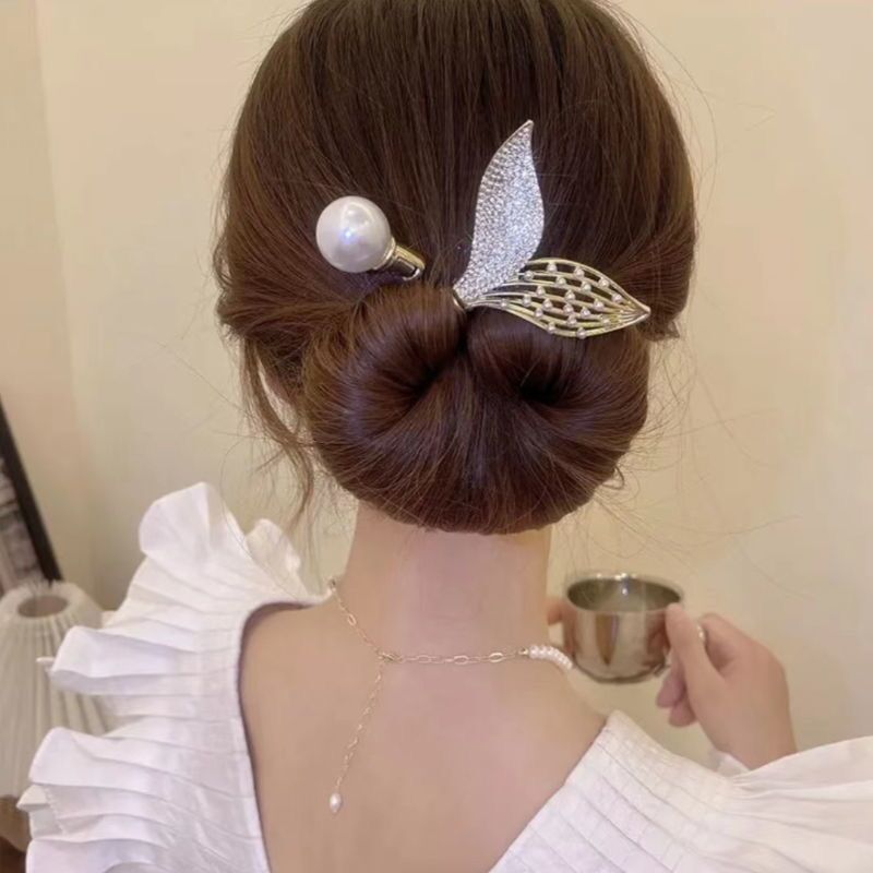 Eleganter Fauler Haarschmuck aus Kupferlegierung