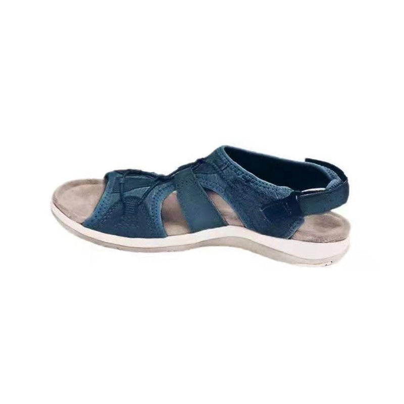 Vintage flachen Sohlen Strand Sandalen
