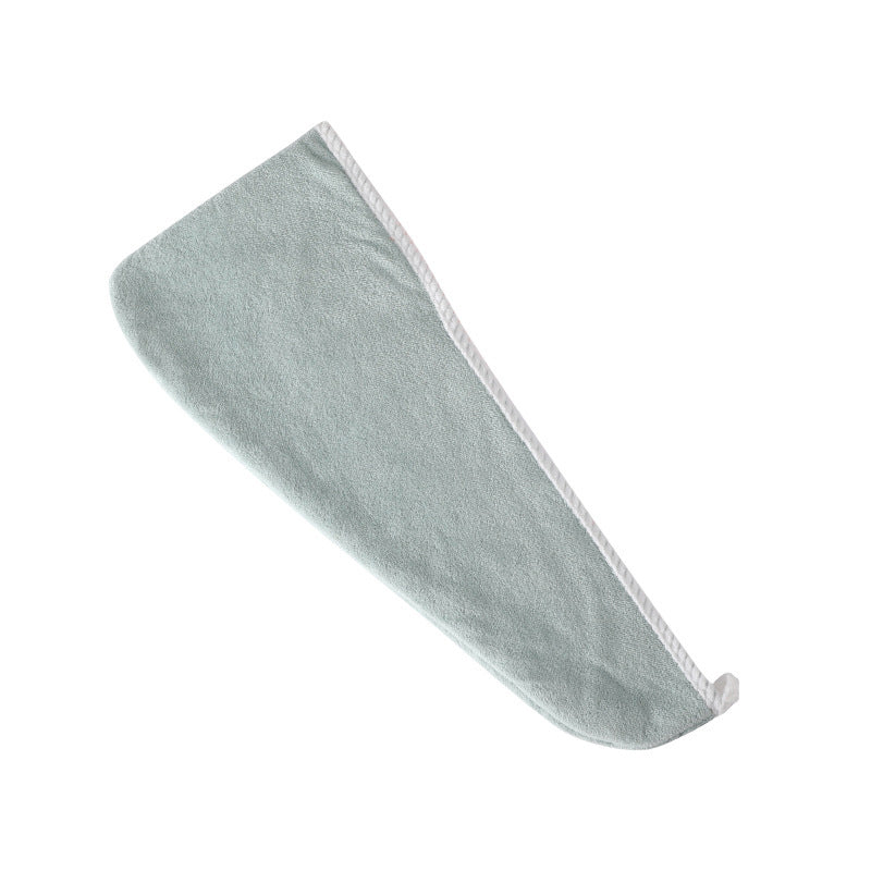 Doppellagige, schnell trocknende Haarkappe aus Korallensamt